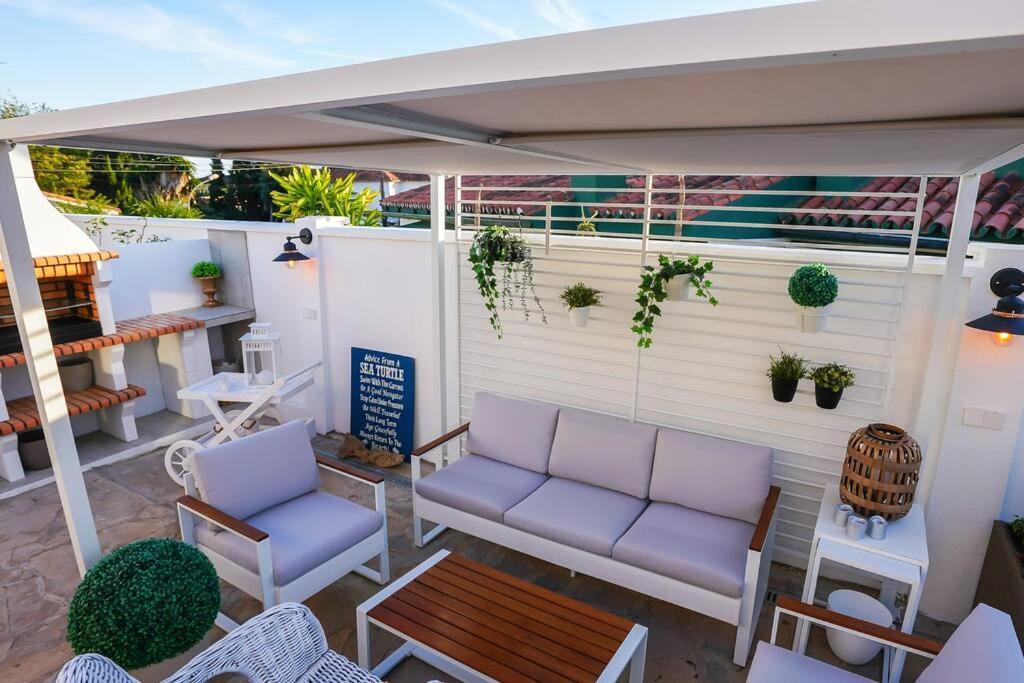Villa Casacara Marbella Beachside Costabella -Spain Eksteriør billede