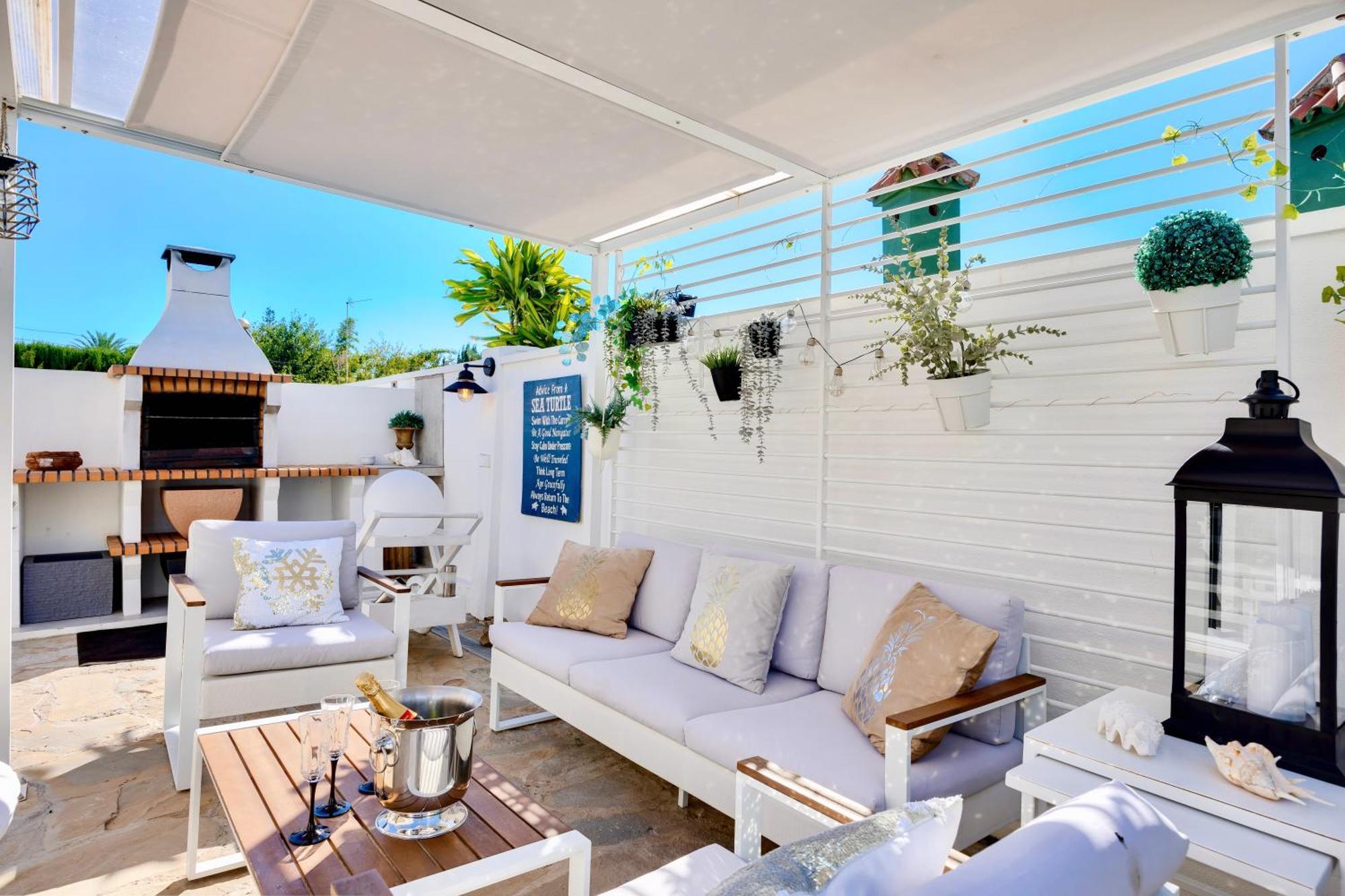 Villa Casacara Marbella Beachside Costabella -Spain Eksteriør billede