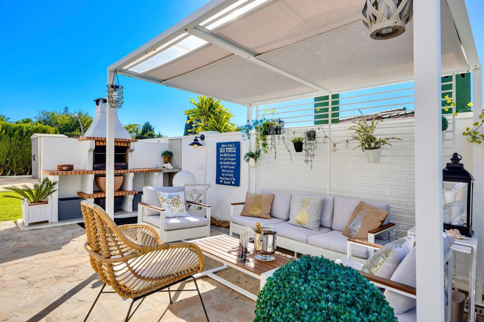 Villa Casacara Marbella Beachside Costabella -Spain Eksteriør billede