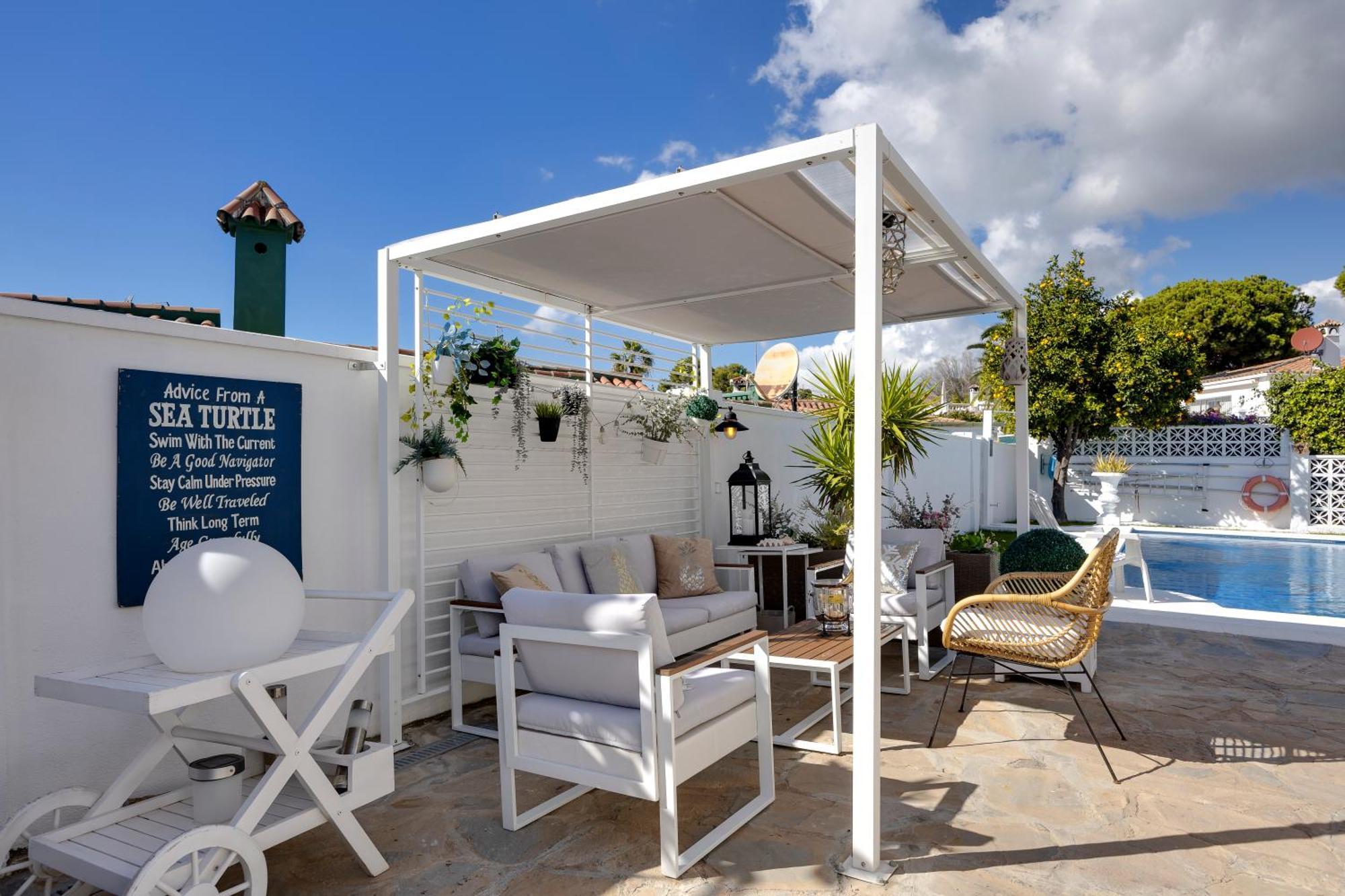 Villa Casacara Marbella Beachside Costabella -Spain Eksteriør billede