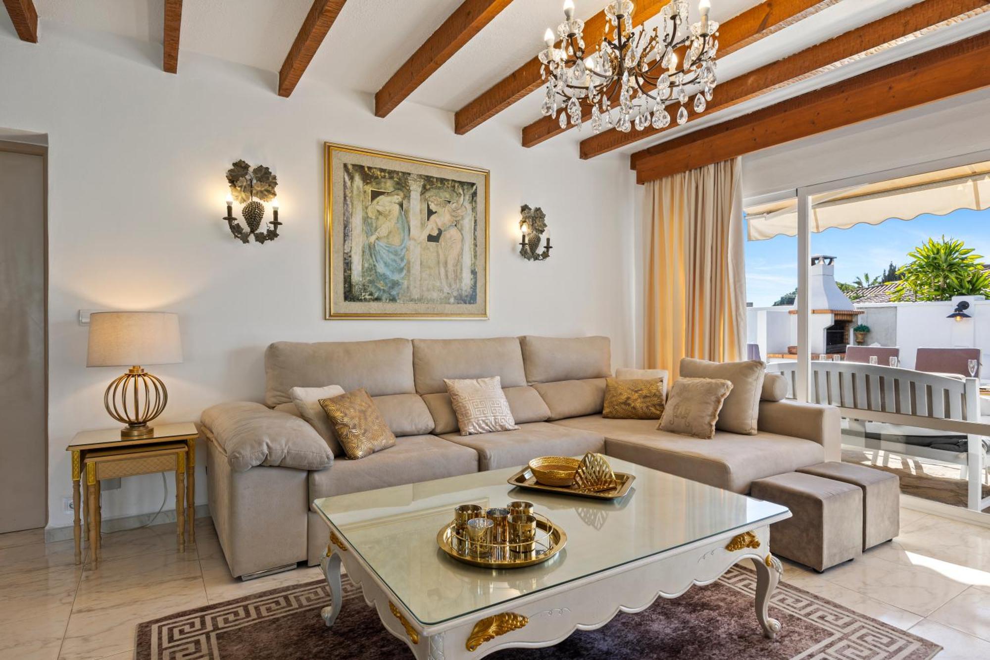 Villa Casacara Marbella Beachside Costabella -Spain Eksteriør billede
