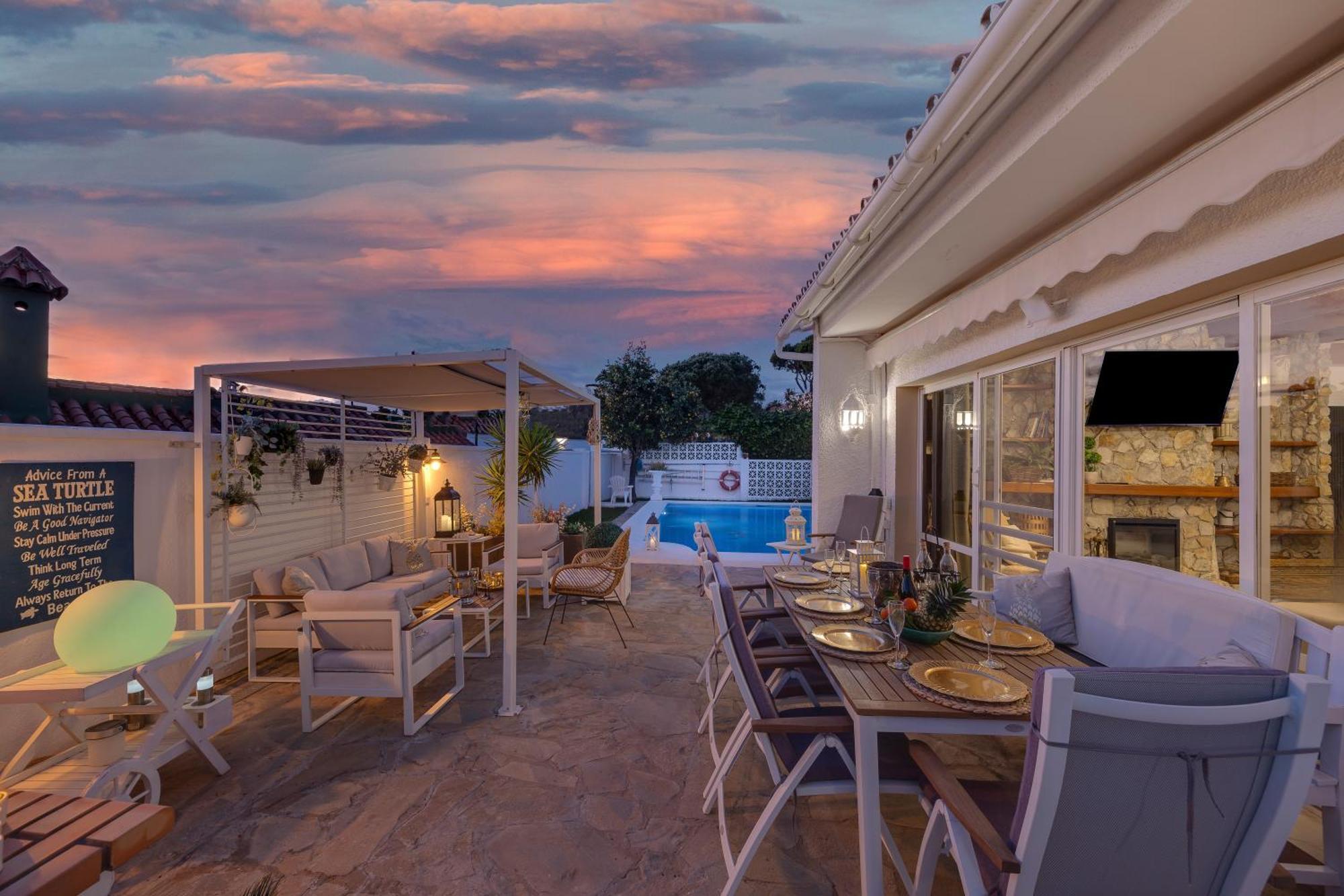 Villa Casacara Marbella Beachside Costabella -Spain Eksteriør billede