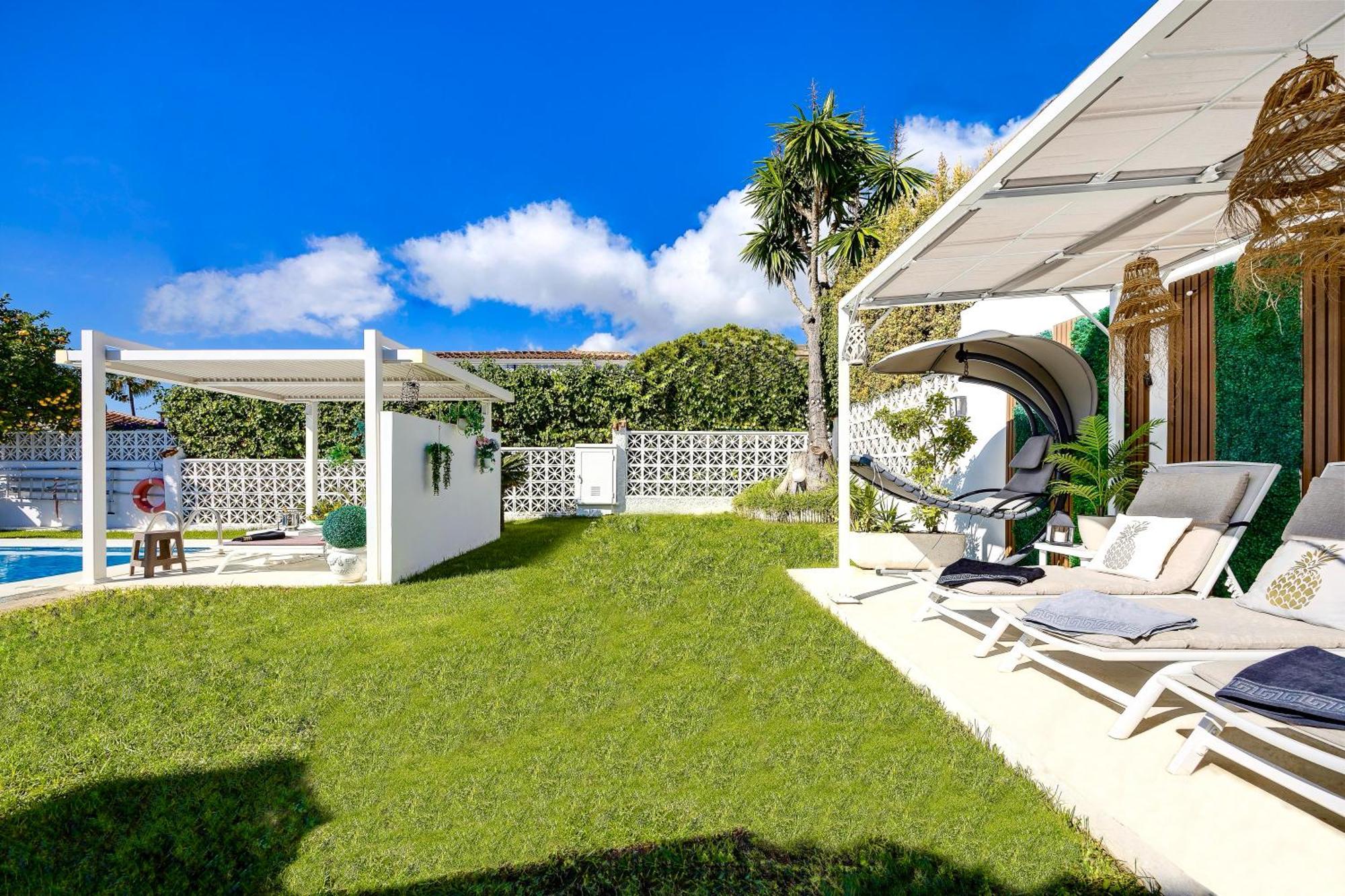 Villa Casacara Marbella Beachside Costabella -Spain Eksteriør billede