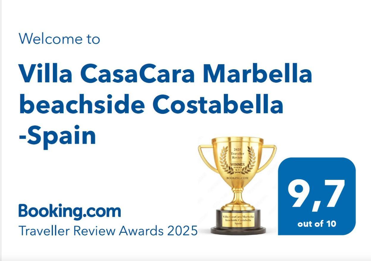 Villa Casacara Marbella Beachside Costabella -Spain Eksteriør billede